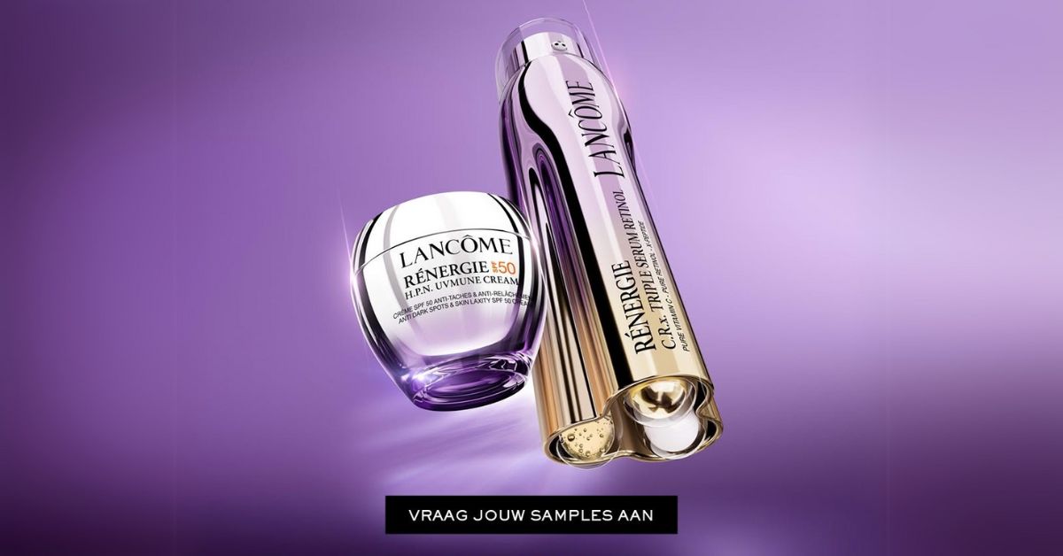 Gratis Lancôme Rénergie SPF50 Crème Sample in Nederland