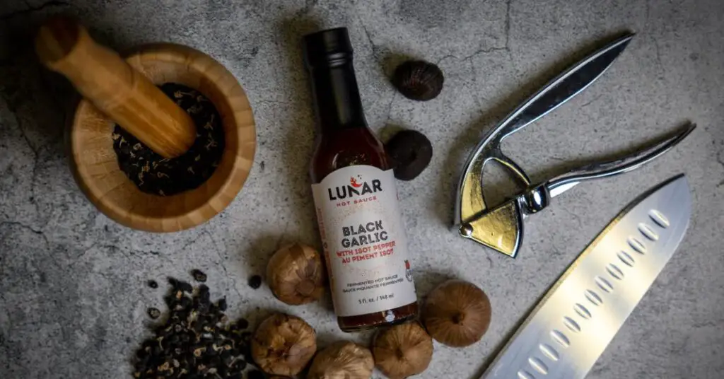 Lunar Black Garlic Fermented Hot Sauce Sample