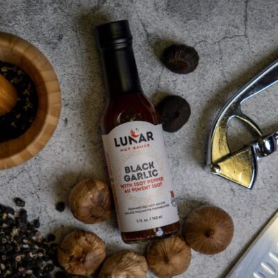 Lunar Black Garlic Fermented Hot Sauce Sample