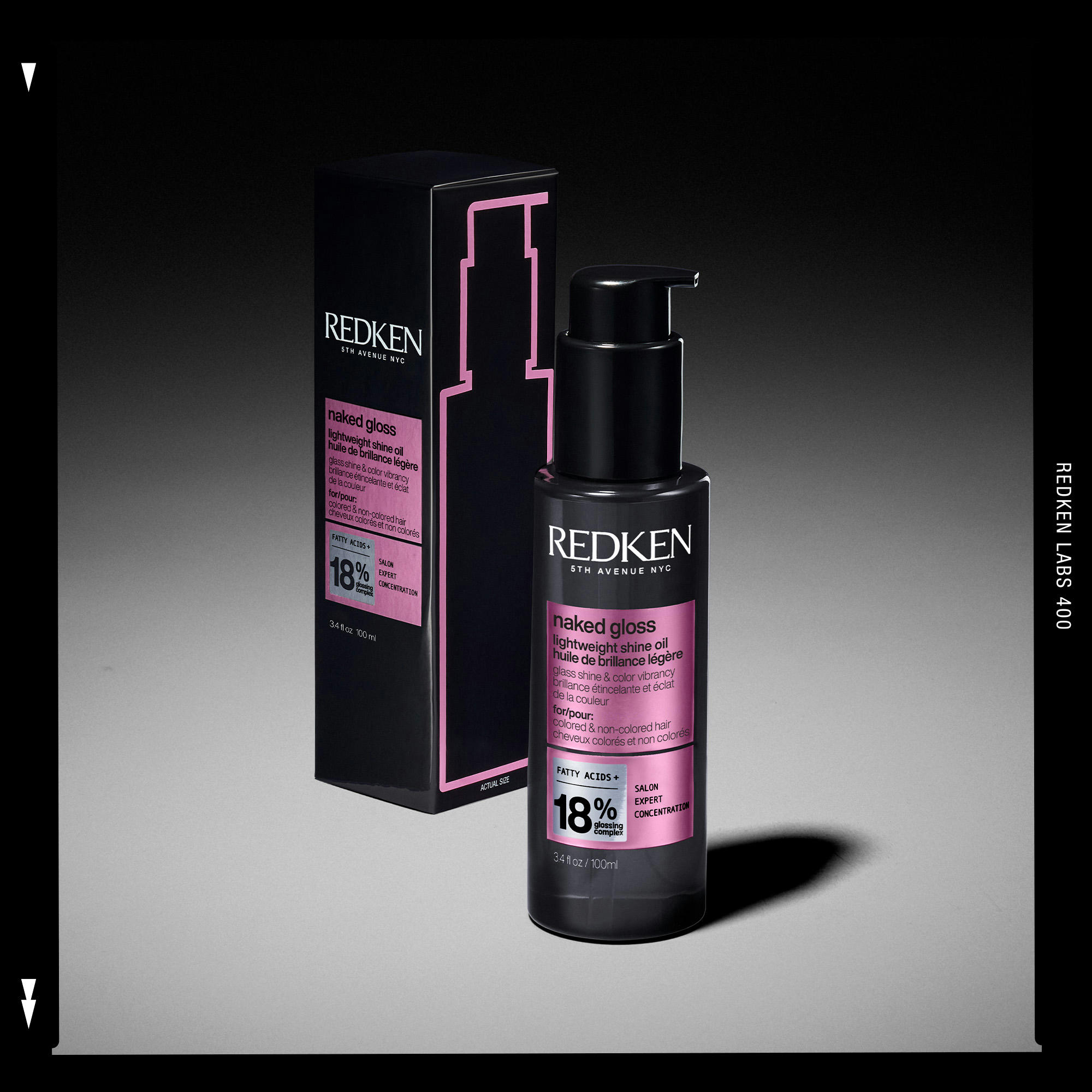 Redken Naked Gloss Shine Oil Sample