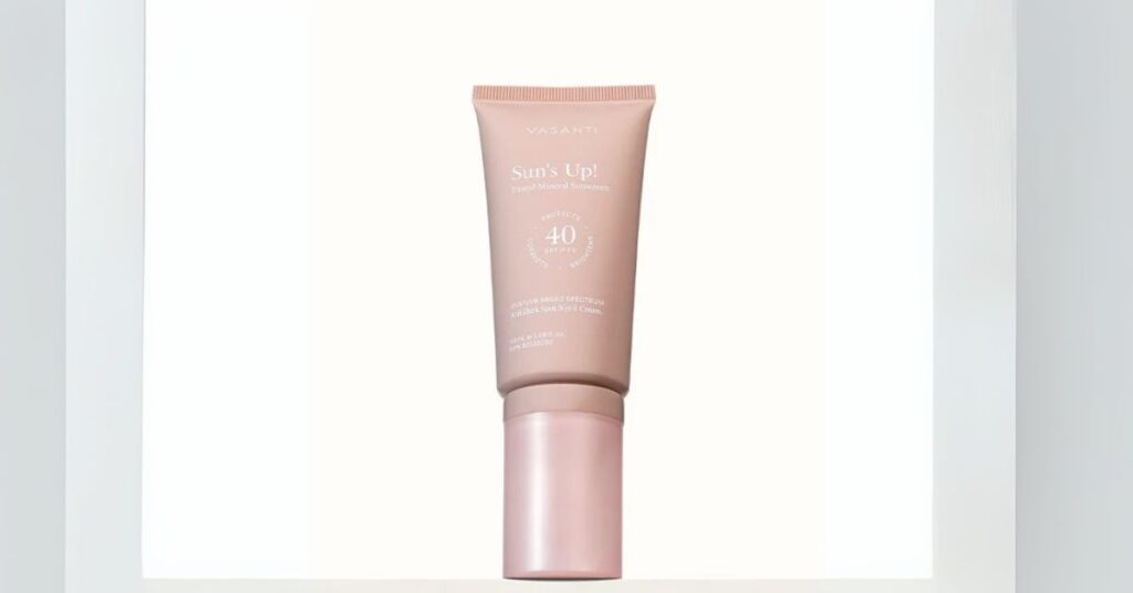 Free Vasanti Sun’s Up! Tinted Mineral Sunscreen