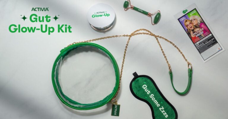 Free Activia Glow-Up Bag