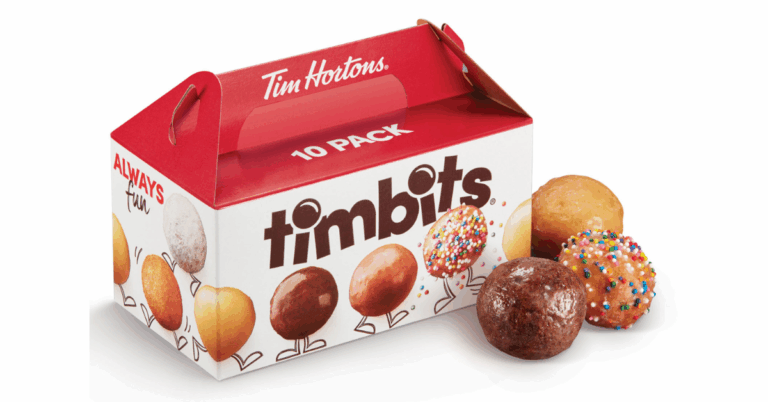 Free 10-Pack of Timbits with Tim Hortons Grocery Rebate