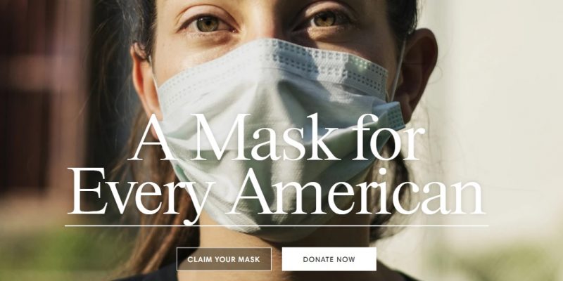 Receive a FREE Face Mask in the mail from DHVANI